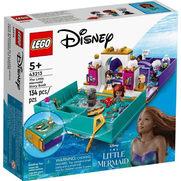 LEGO 43213 The Little Mermaid Story Book - Disney Princess