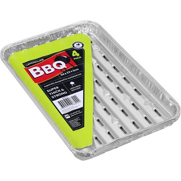 40 x Aluminium Foil Grill Roasting Tray Baking BBQ Oven Catering Food Containers