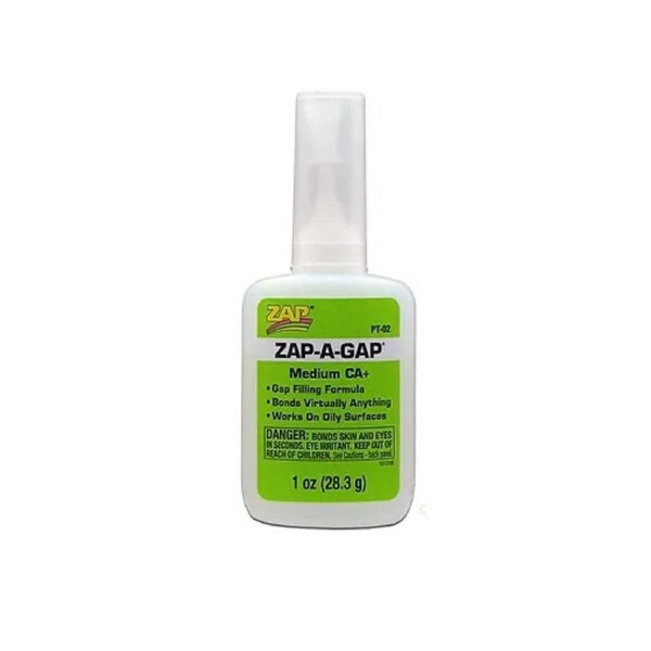 Zap Adhesive Zap-A-Gap Ca+ 1oz (Green) Pacer 1173006