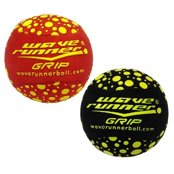 2x WaveRunner Sports Grip It 5.6cm Beach Ball Kids Outdoor Play Catch Toy Asst