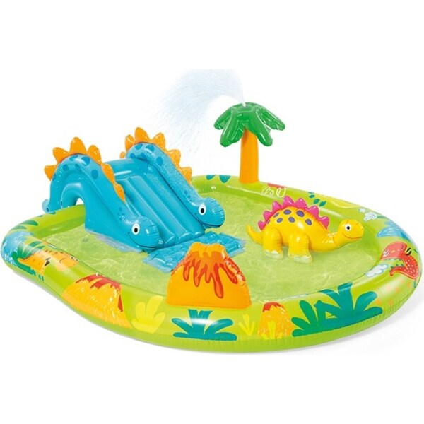 Intex Inflatable 191cm Little Dino Play Center Outdoor/Garden Baby/Kids Toy