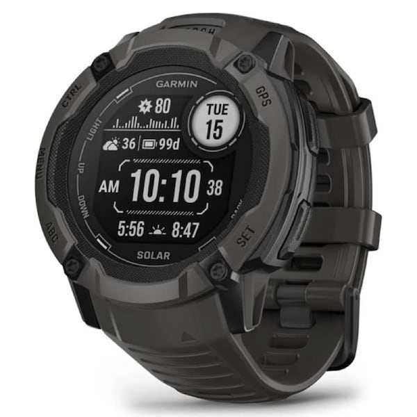 Garmin Instinct 2X Solar Smart Watch - Graphite