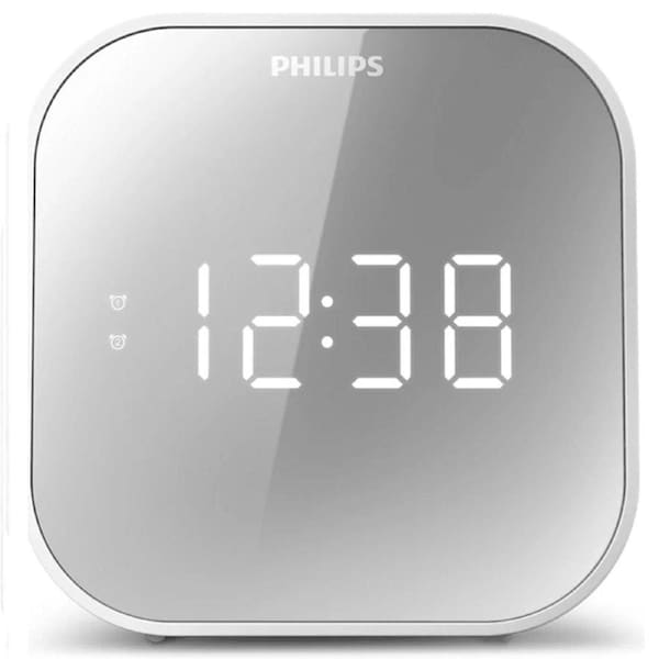 Philips TAR4406 Clock Digital Radio with USB Phone Charging