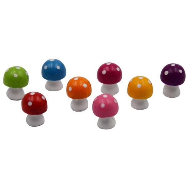 Miniature - Coloured Mushroom