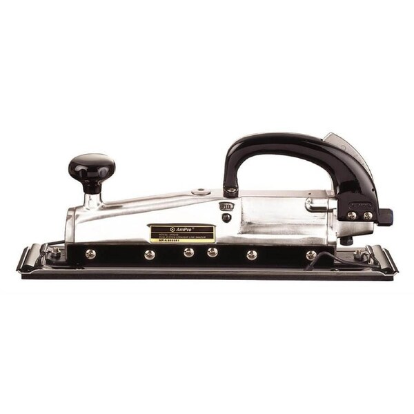Ampro A4249 Air Straight Line Sander Heavy Duty Sanding Tool w/Long 70x455mm Pad