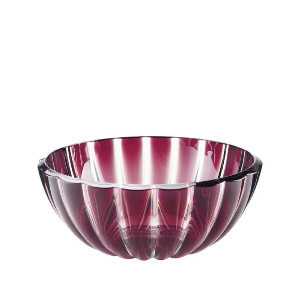Guzzini Dolcevita 20cm/1.5L Plastic Snack Salad Bowl Container Medium Amethyst