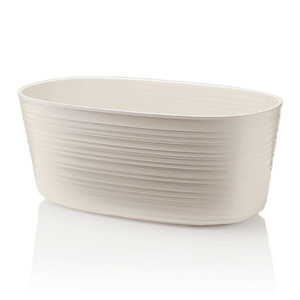 Guzzini Earth Tierra 38.4cm/10L Multiple Plant Plastic Pot Holder Large White