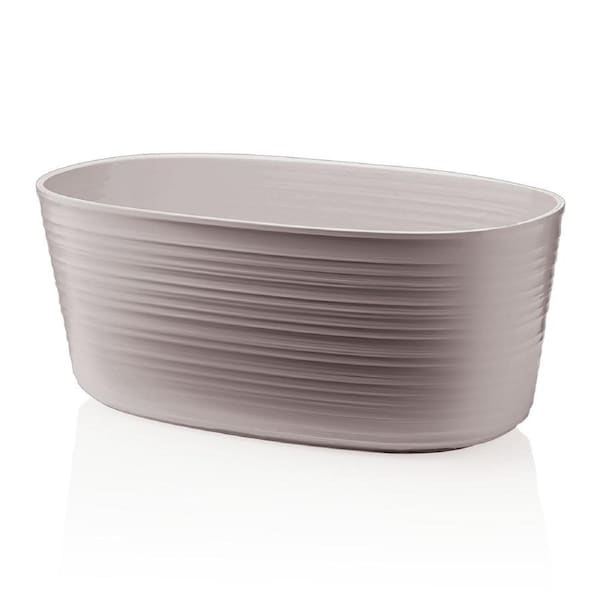 Guzzini Earth Tierra 38.4cm/10L Multiple Plant Plastic Pot Holder Large Taupe