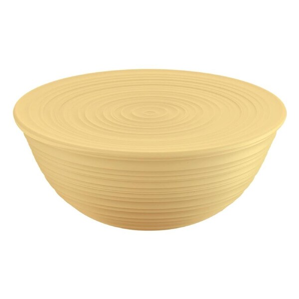 Guzzini Earth Tierra 5L/30cm Bowl Food Storage Container w/Lid XL Mustard Yellow