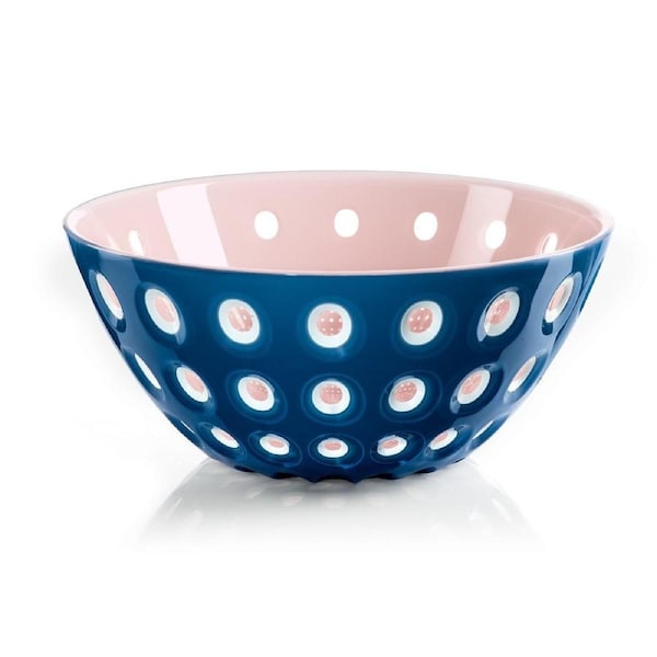 Guzzini Le Murrine Plastic 25cm Serving Bowl Food/Salad Container Blue/Pink