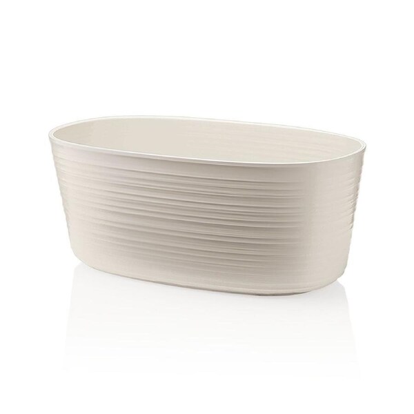 Guzzini Earth Tierra 29.2cm/3L Multiple Plastic Plant Pot Holder Small White