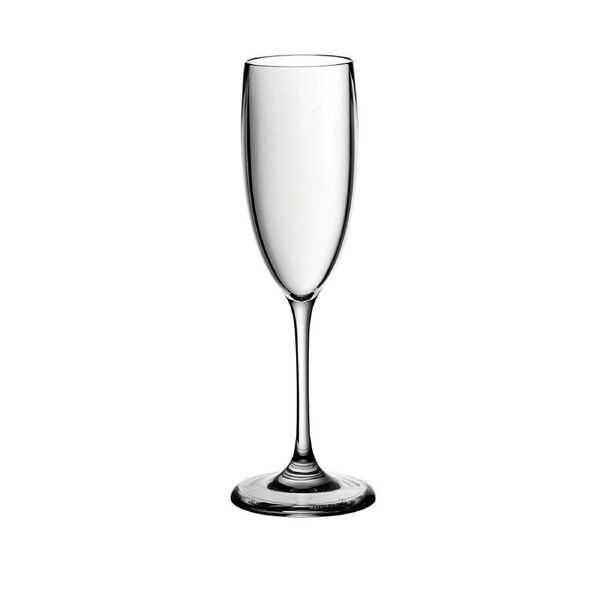 Guzzini Happy Hour 20cm 140ml Plastic Champagne Glass Drinking Glassware Clear