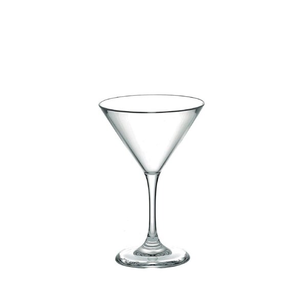 Guzzini Happy Hour 160ml 14.5cm Cocktail Glass Plastic Drinking Glassware Clear