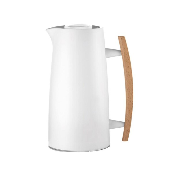 Guzzini Icons Riviera 63 Thermal 25cm/1L Vacuum Insulated Flask/Pitcher White