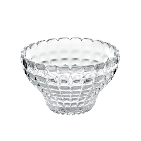 Guzzini Tiffany 12cm 300ml Plastic Container Serving Cup Bowl Tableware Clear