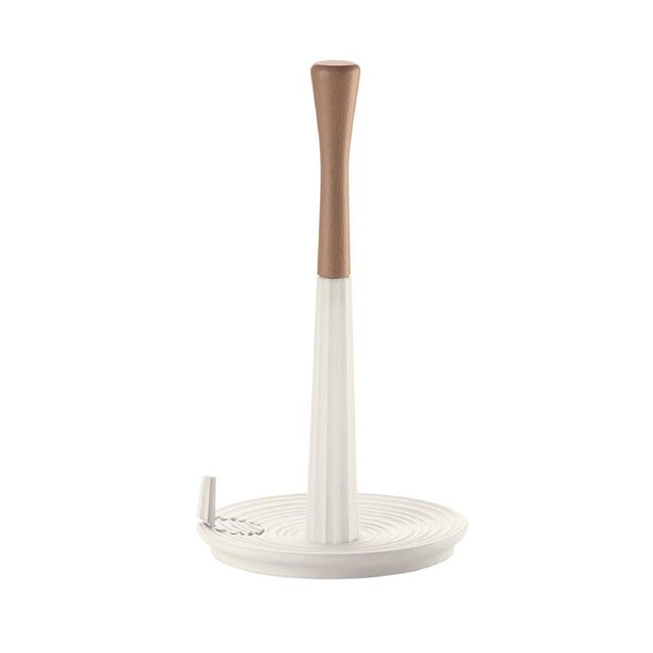 Guzzini Tierra Roll & Tear 30.4cm Universal Kitchen Tissue Roll Holder White