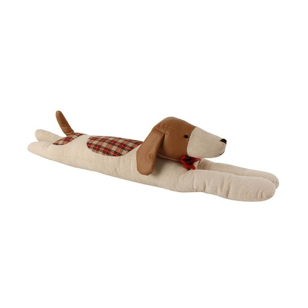 Maine & Crawford Fido Dachshund 80x20cm Door Snake Wind Excluder Draught Decor