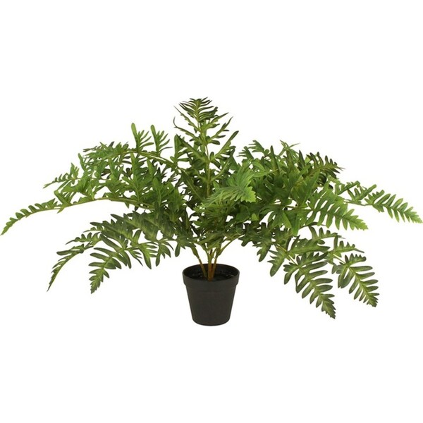 Maine & Crawford 50cm Potted Artificial Fern Plant Fake Faux Home/Office Decor