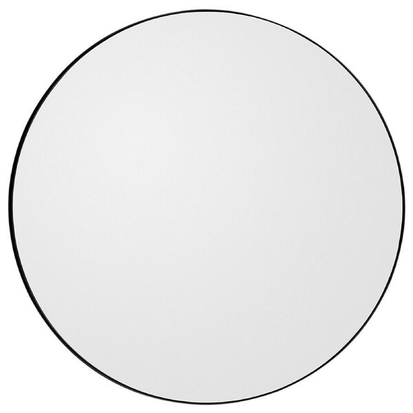 Maine & Crawford Melanie 80x2cm Round Mirror Wall Hanging Home/Room Decor Black