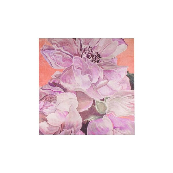 Maine & Crawford Violet Peony 100x100cm Print Canvas Wall Hanging Art Decor