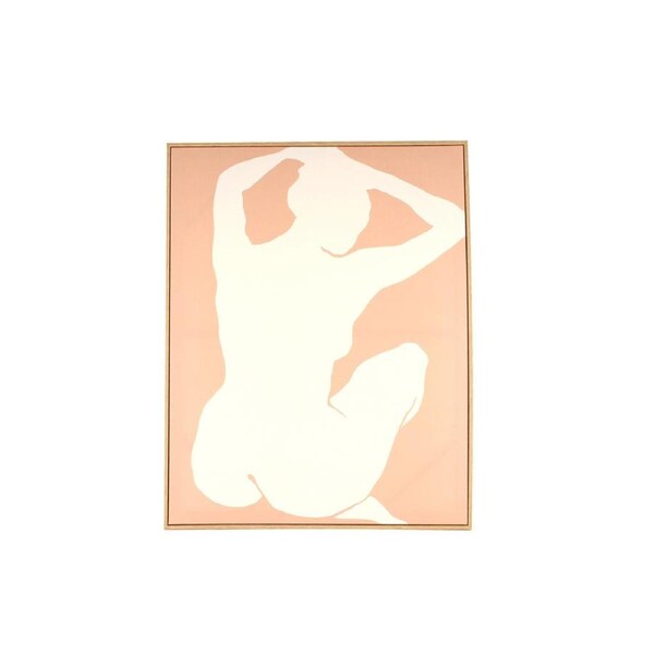 Maine & Crawford 90x70cm Saanvi Woman Print w/ Frame Wall Hanging Art Decor