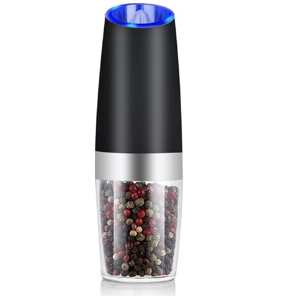 Electric Stainless Steel Automatic Gravity Induction Salt and Pepper Grinder
