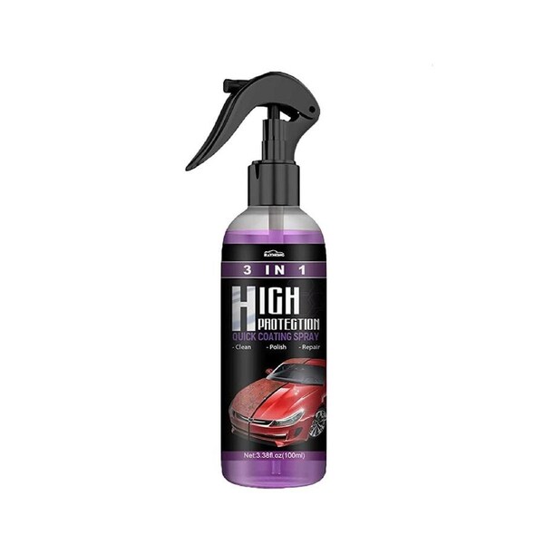 3in1 High Protection Quick Car Coat Ceramic Coating Spray Hydrophobic