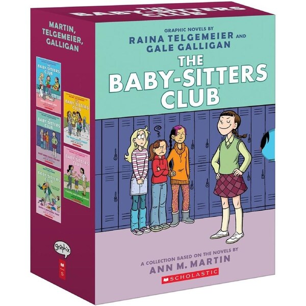 The Baby-Sitters Club (The Baby-Sitters Club Book 1-5) Graphic Novel Boxed Set by Ann M. Martin
