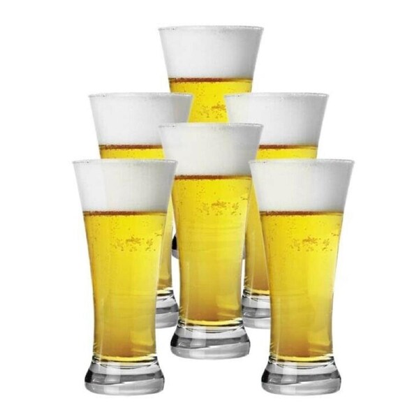 Classica Bira Beer Glass 380ml - Set of 6