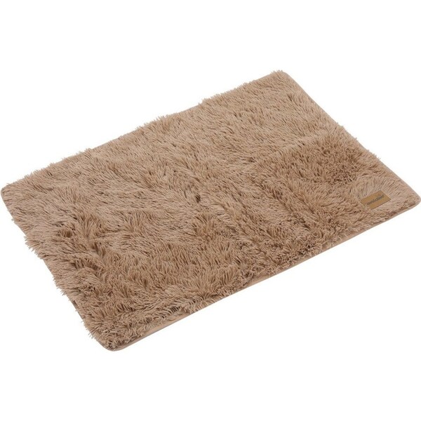 Paws & Claws Pet/Dog Calming 70x100cm Soft Plush Blanket Rectangle Camel Brown