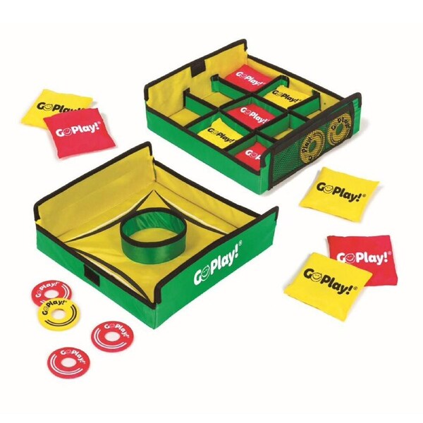 Go Play Washer Toss & Tic Tac Toss Combo Set Kids Outdoor Fun Play Toy 5y+