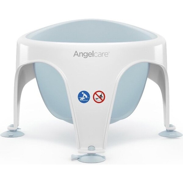 Angelcare Bath Soft Touch Childcare Washing Ring Seat Aqua Baby 6-10m 11kg