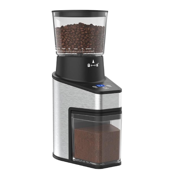 YOPOWER Burr Coffee Grinder Electric Stainless Steel Coffee Machine