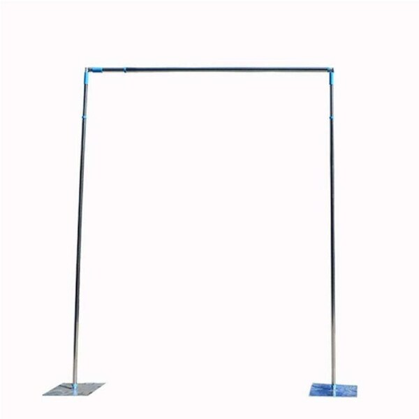 OZNALA 3x3M Adjustable Heavy Wedding Backdrop Stand Background Curtain Pipe Stage