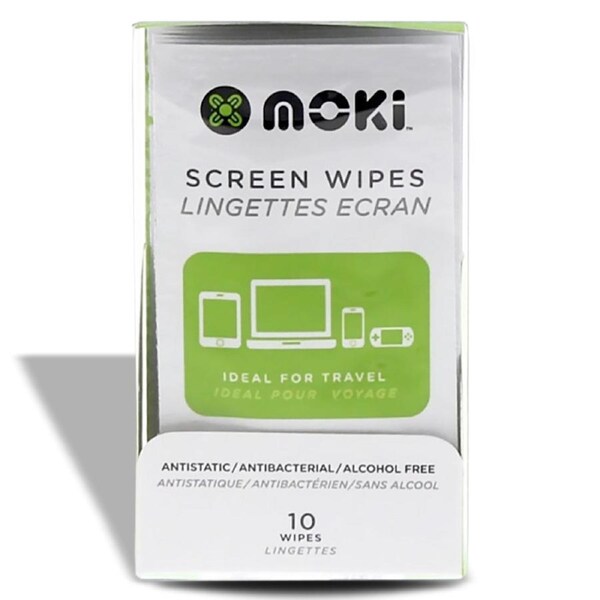 Moki Screen Cleaning Wipes 10 pack
