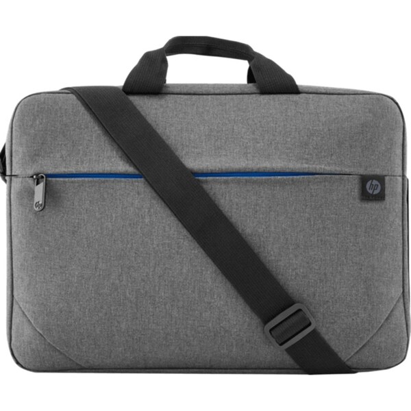 HP Prelude 15.6" Topload Laptop Bag Case Shoulder Strap Carry Brief Grey