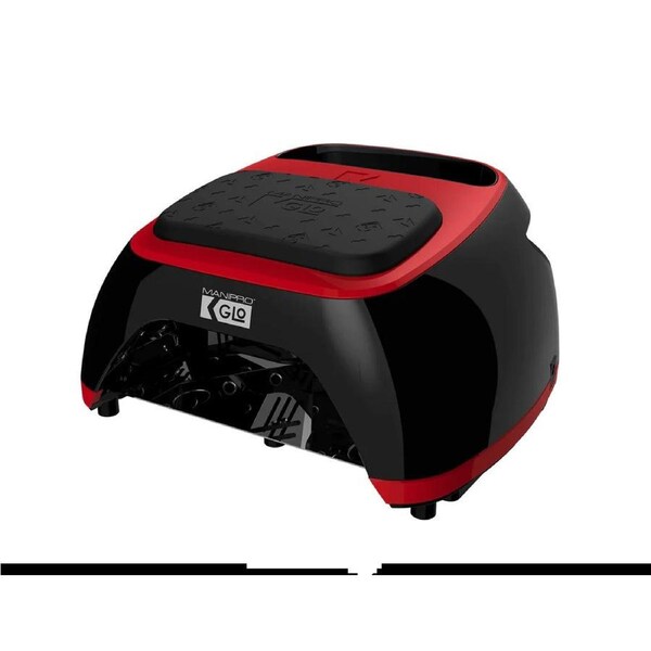Kupa Manipro Glo Cordless UV LED Lamp Light 36W Gel Nail Dryer Black Red Sleeve