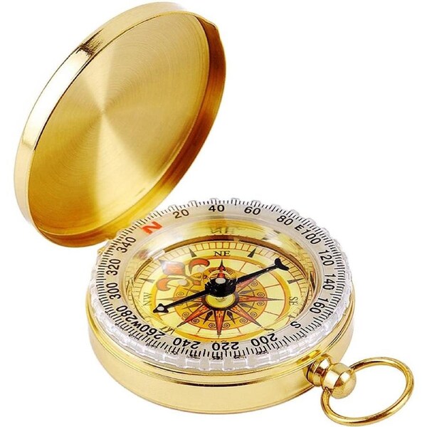 Camping Compass Outdoor Hiking Pocket Watch