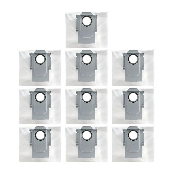 10 Bags For Roborock Q & S Series Robot Vacuum Cleaners