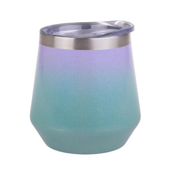 Oasis Lustre Stainless Steel Double Wall Insulated Tumbler 350ml - Mermaid