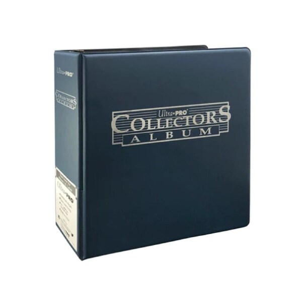 Ultra Pro 3 Ring Navy Collector Album Binder Folder Trading Cards Pokemon