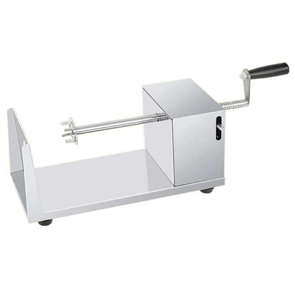 OZNALA Manual Stainless Steel Potato Chips Slicer Spiral Twister Vegetable Cutter French Fry