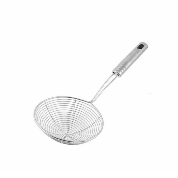 Metal Mesh Kitchen Utensil Fry Spoon Strainer Ladle Spider Skimmer