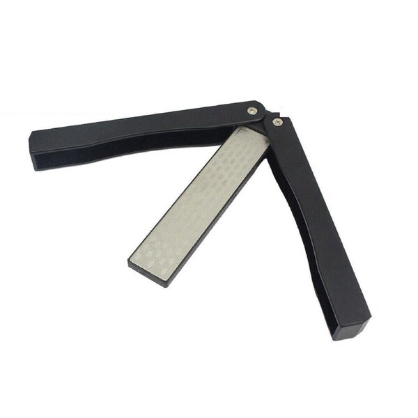 Double Side Folding Pocket Diamond Cut Blades Sharpen Stone Sharpener Tools