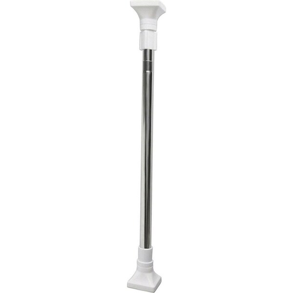 Home Bathroom Wardrobe Tension Curtain Rod 175-324cm