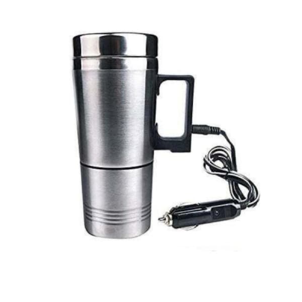 Stainless Steel Car Kettle Car Heating Travel Cup Stainless Steel Mug - 300ml