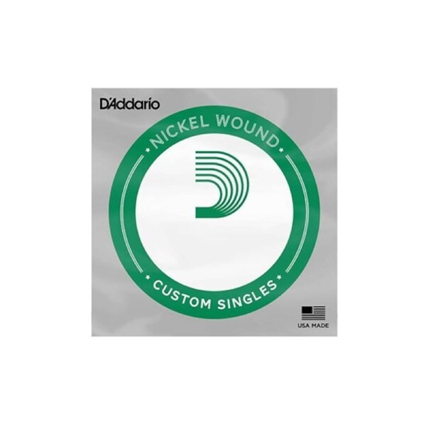 D'Addario XLB065 Nickel Wound Bass Guitar Single String Long Scale (.065)
