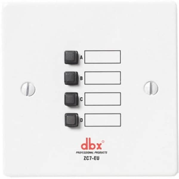 DBX ZC-7 - Page Assignment Controller for ZonePro