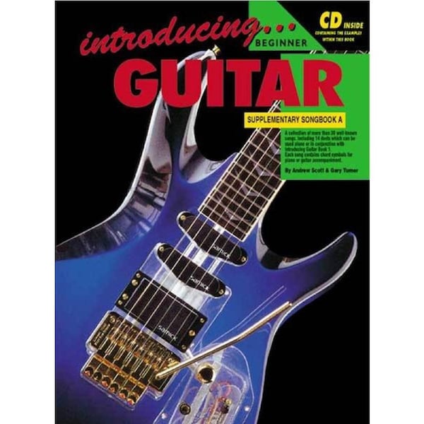 Guitar Supplementary Songbook with CD for Introducing Guitar Book 1