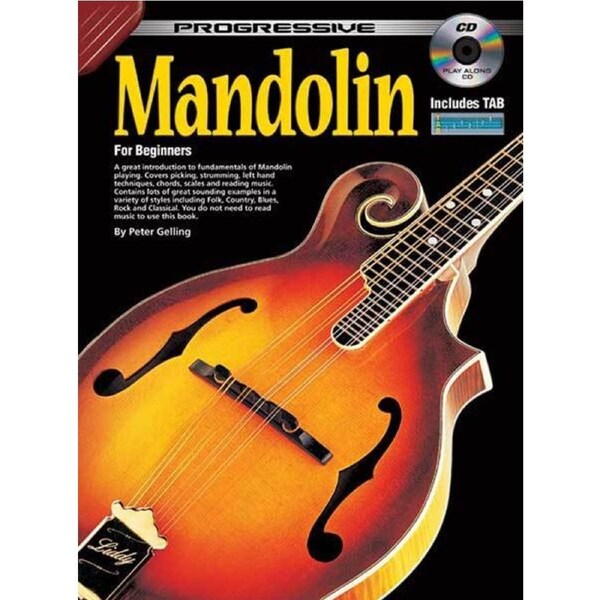 Progressive Mandolin For Beginners Book/CD